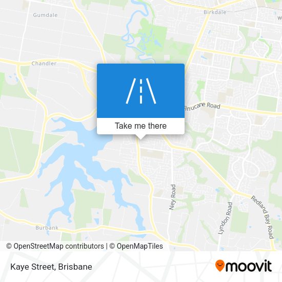 Kaye Street map