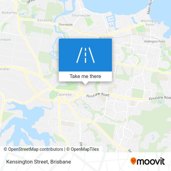 Kensington Street map