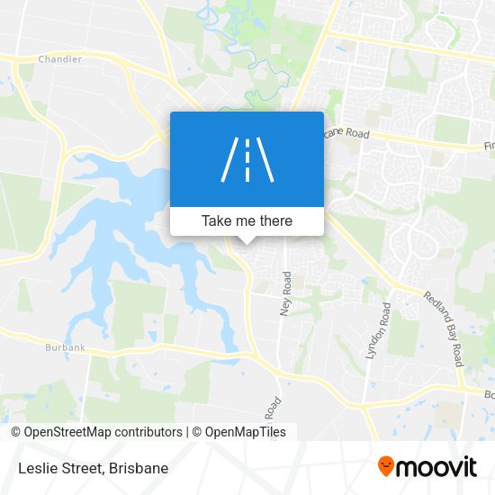 Leslie Street map