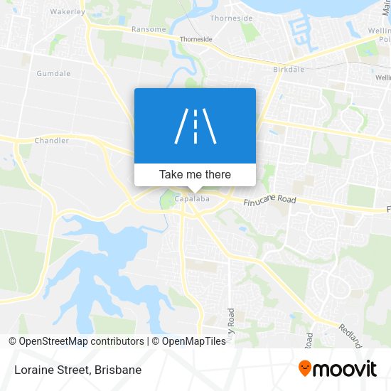 Loraine Street map