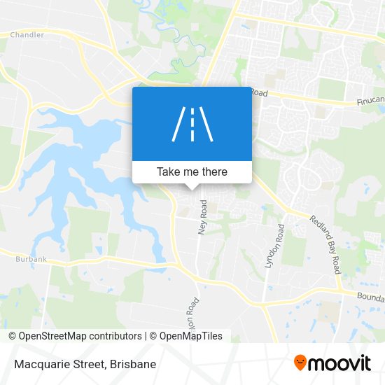 Macquarie Street map