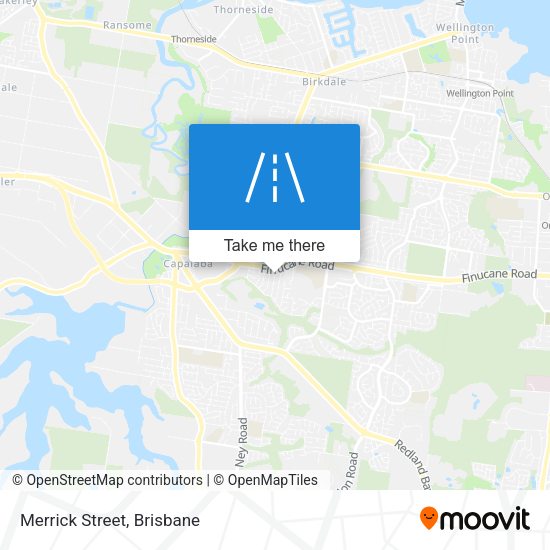 Merrick Street map