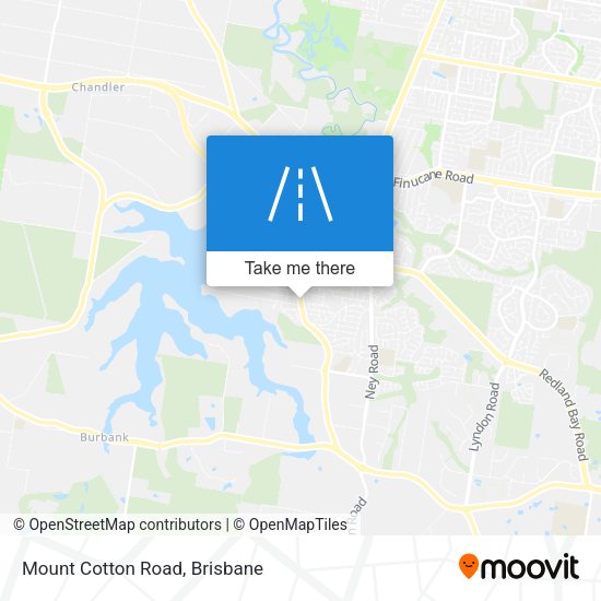 Mount Cotton Road map