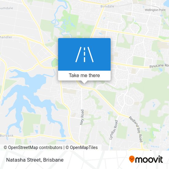 Natasha Street map