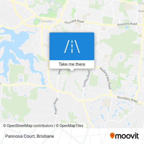 Pannosa Court map