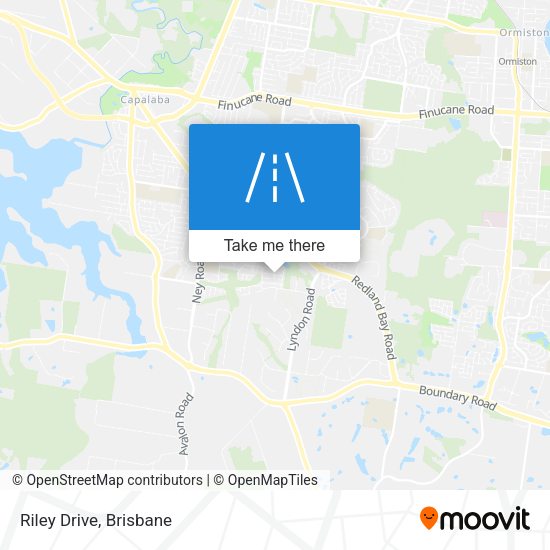 Riley Drive map