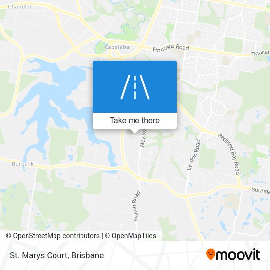 St. Marys Court map