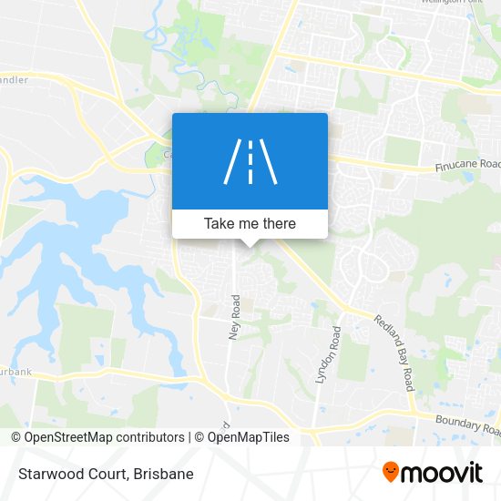 Starwood Court map