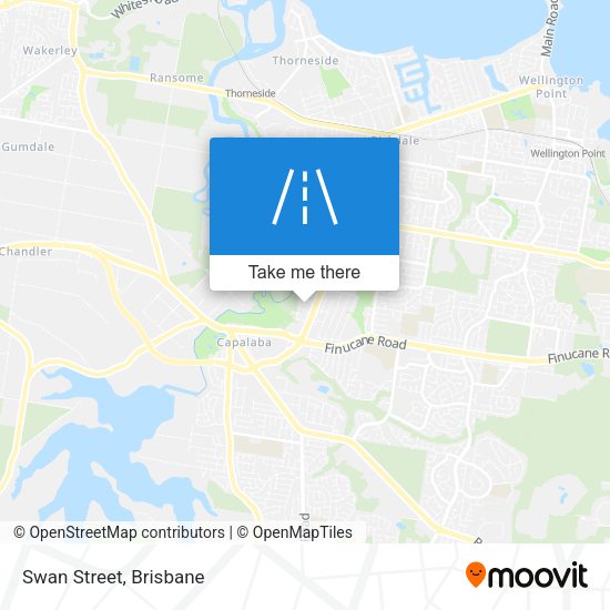 Swan Street map
