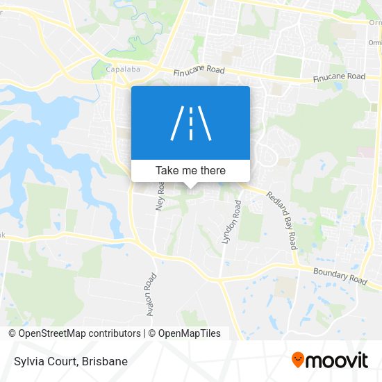 Sylvia Court map