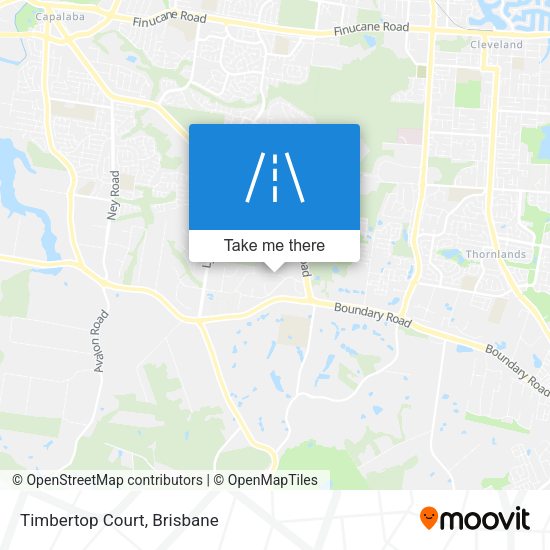 Timbertop Court map