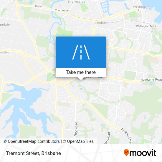 Tremont Street map