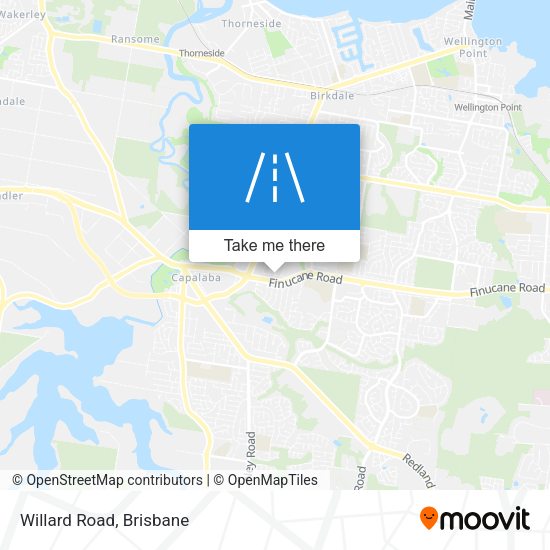 Willard Road map
