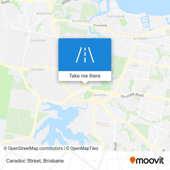 Caradoc Street map