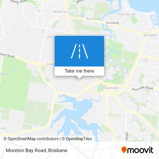 Moreton Bay Road map