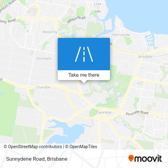 Sunnydene Road map
