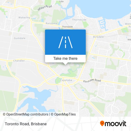 Toronto Road map