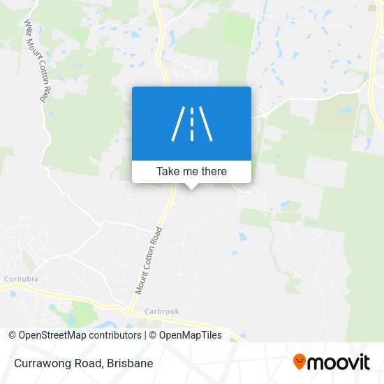 Currawong Road map