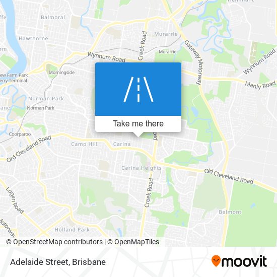 Adelaide Street map