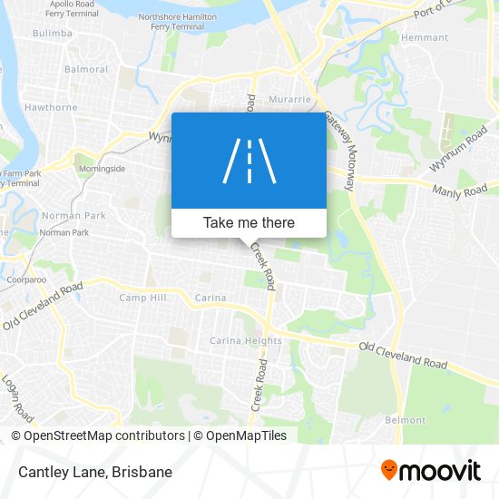 Cantley Lane map