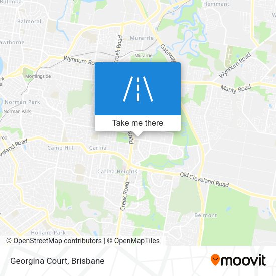 Georgina Court map