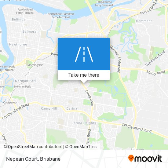 Nepean Court map