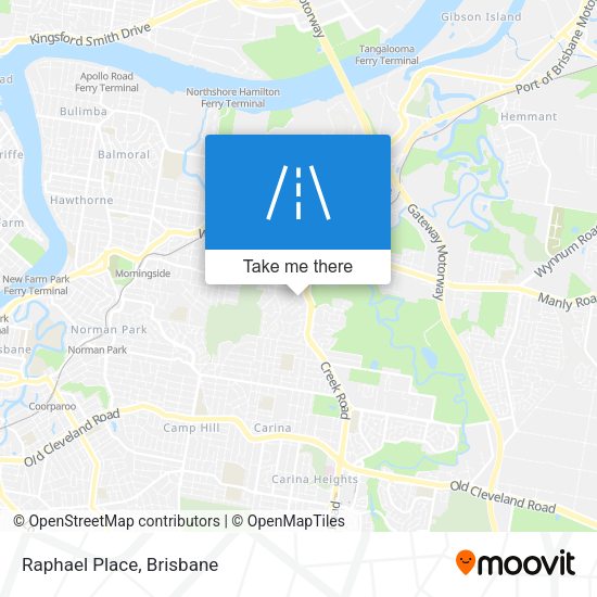 Raphael Place map