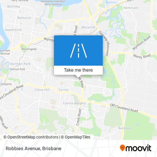 Robbies Avenue map