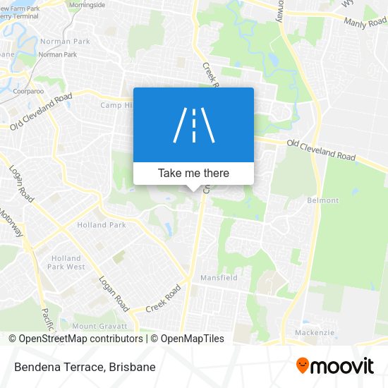 Bendena Terrace map