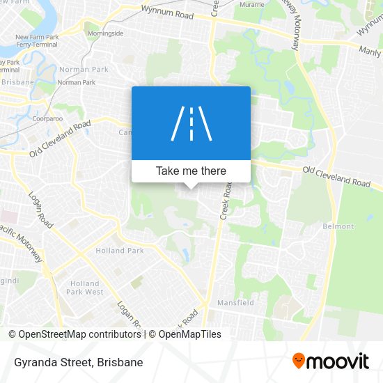 Gyranda Street map