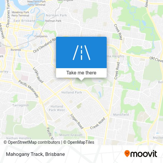 Mahogany Track map