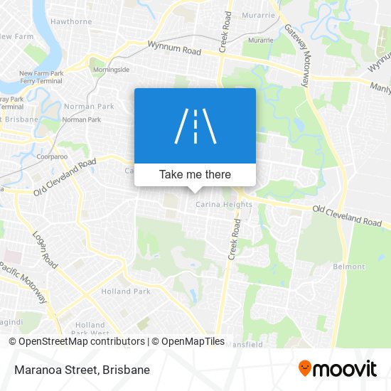 Mapa Maranoa Street