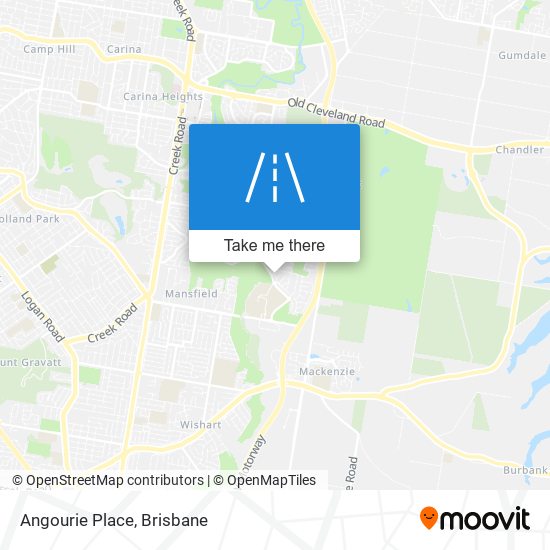 Angourie Place map