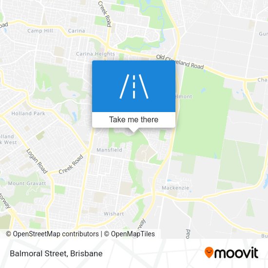 Balmoral Street map