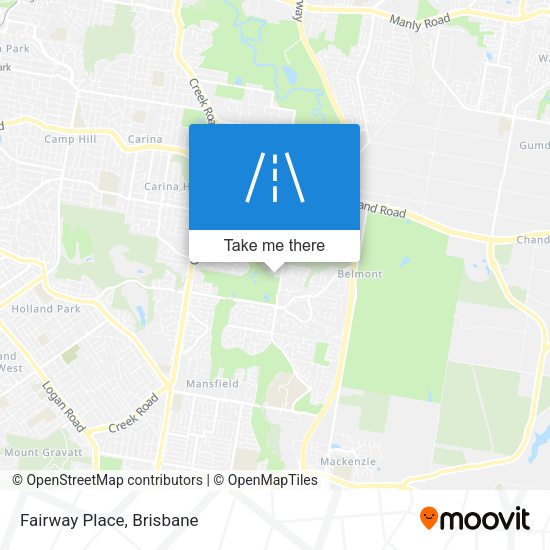 Fairway Place map