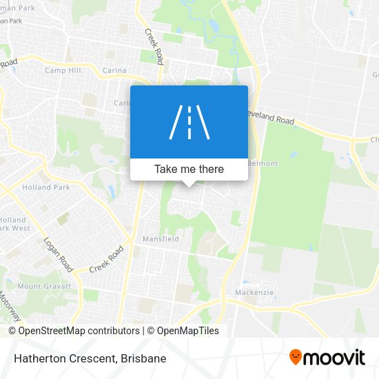 Hatherton Crescent map