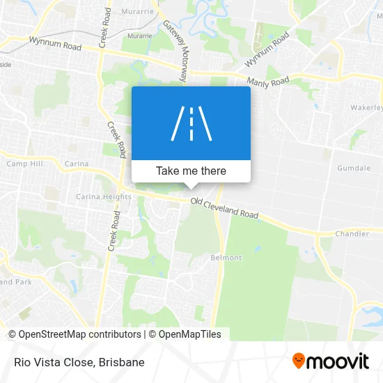 Mapa Rio Vista Close