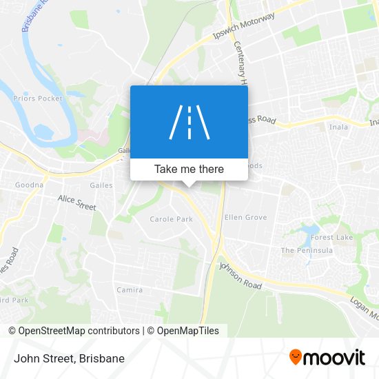 John Street map