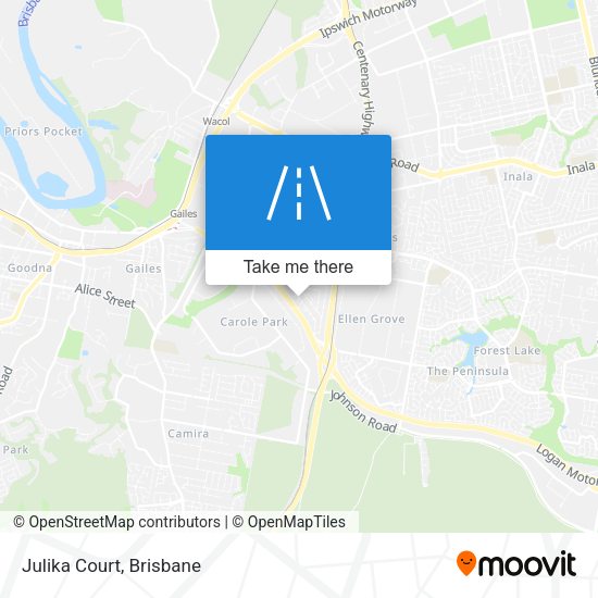 Julika Court map