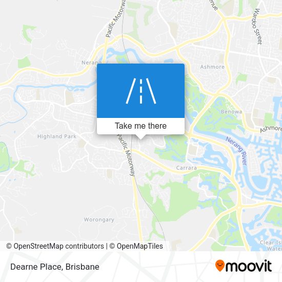 Dearne Place map
