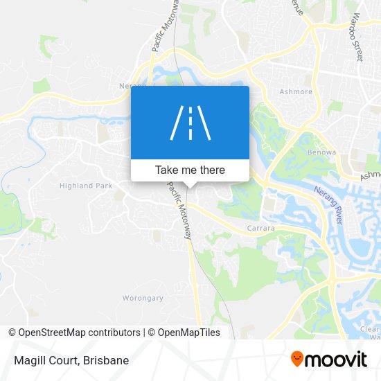 Magill Court map