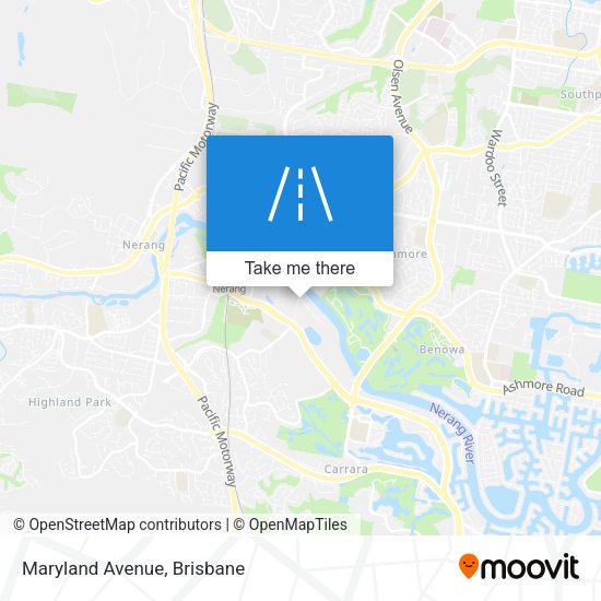 Maryland Avenue map