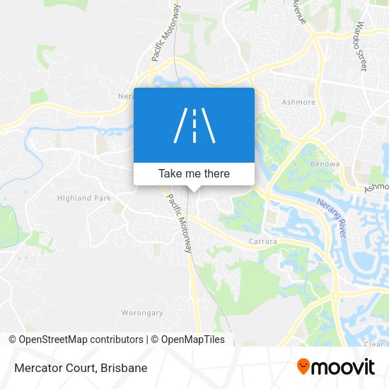 Mercator Court map