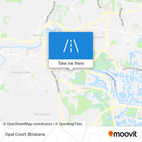 Opal Court map