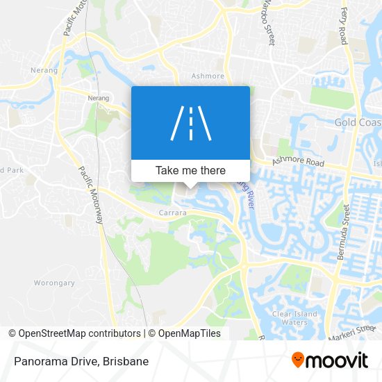 Panorama Drive map