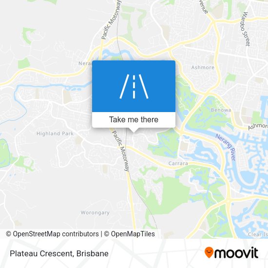 Plateau Crescent map