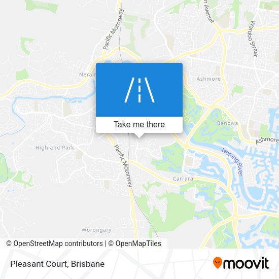 Pleasant Court map