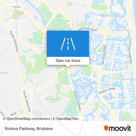 Robina Parkway map