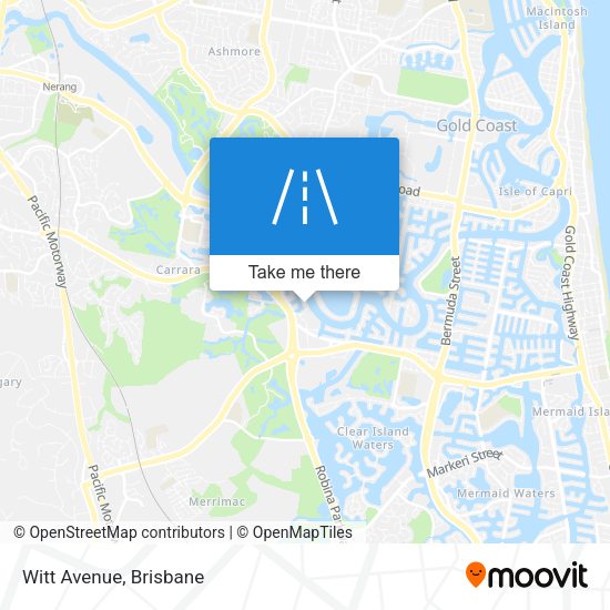 Witt Avenue map