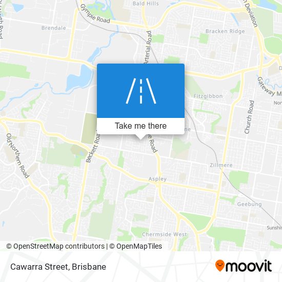 Cawarra Street map